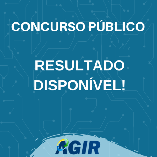 Concurso Público AGIR 2019