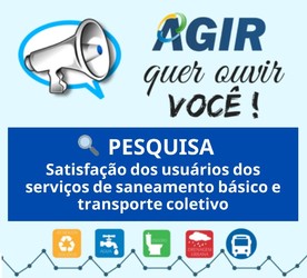 AGIR divulga resultados do projeto "AGIR quer ouvir você online 2020"