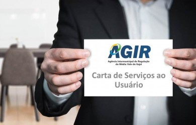 Atualização da Carta de Serviços ao Usuário AGIR	