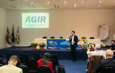 Apresentação da AGIR na 1ª Missão Técnica de Cooperação Internacional Brasil-Portugal